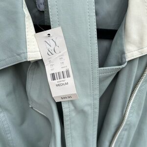 New York & Company Gray Utility Jacket